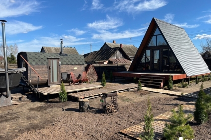 Сдаётся уютный A-frame дом  " CHILL "